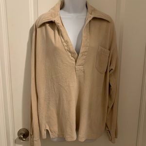 TERRY CLOTH POLO SHIRT